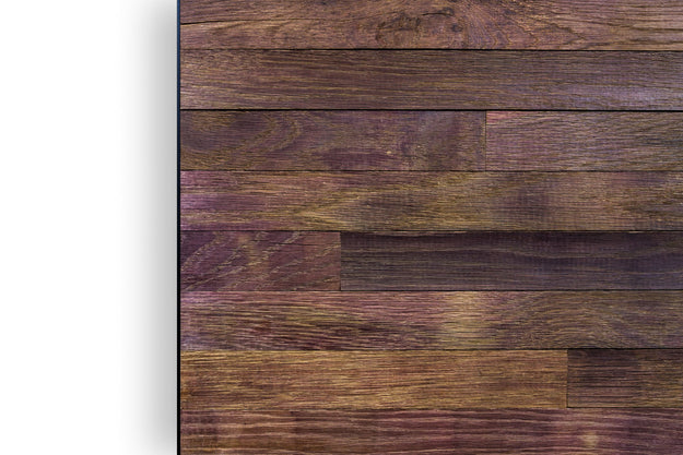 Black Metal Edge Trim peel and stick wood wall