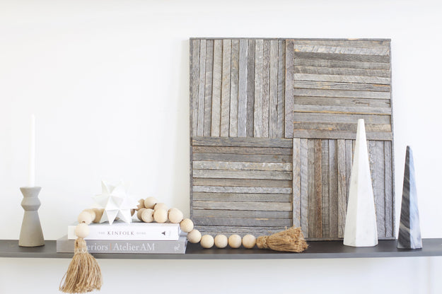 Stikwood Geometric Wood Wall Art