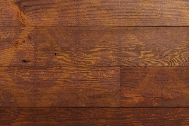 Victoria Vandyke peel and stick wood