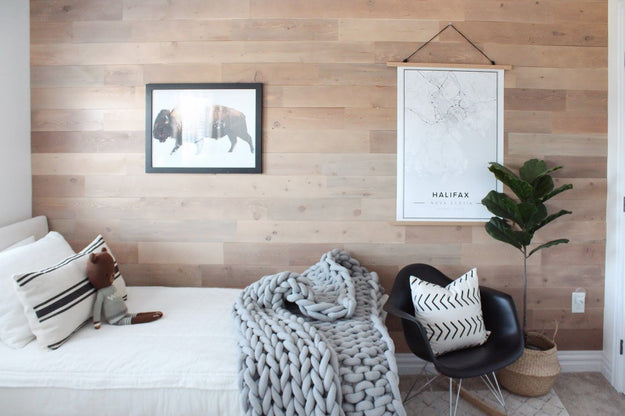 sand stone peel and stick wood wall